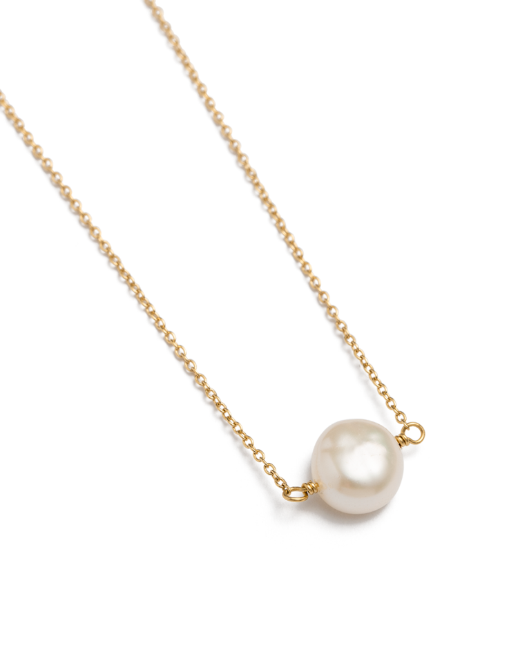 Kirstin Ash Pearl 18ct Gold Plated Choker