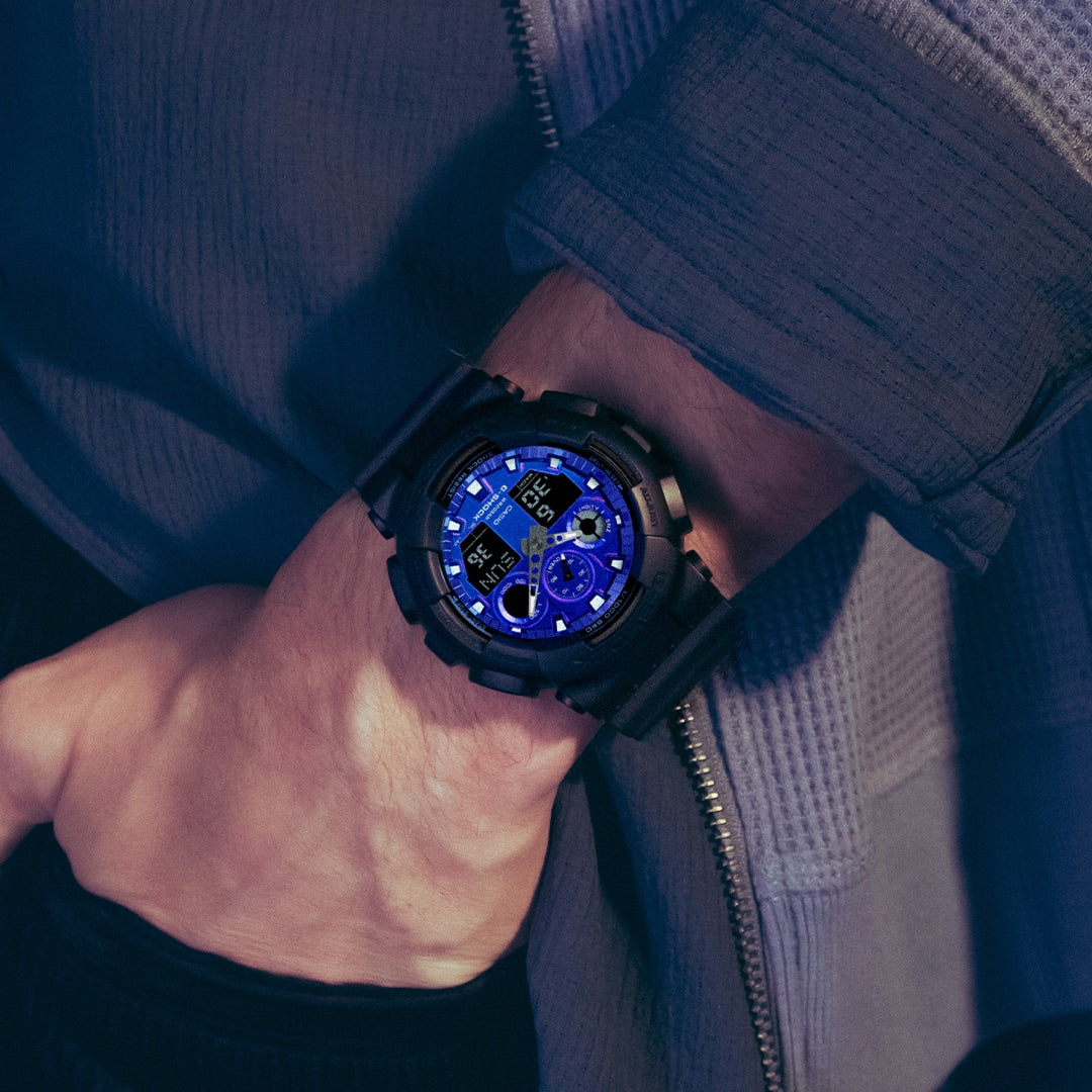 G-Shock Glowing Flames GA100FL-1A