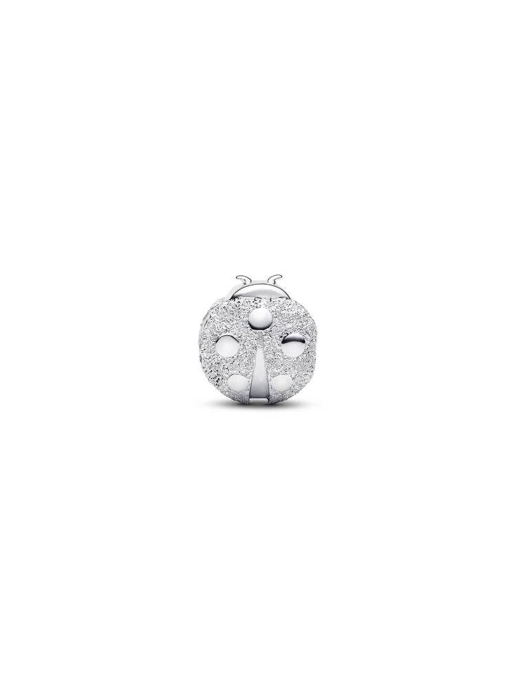 Pandora Textured Ladybird Mini Charm