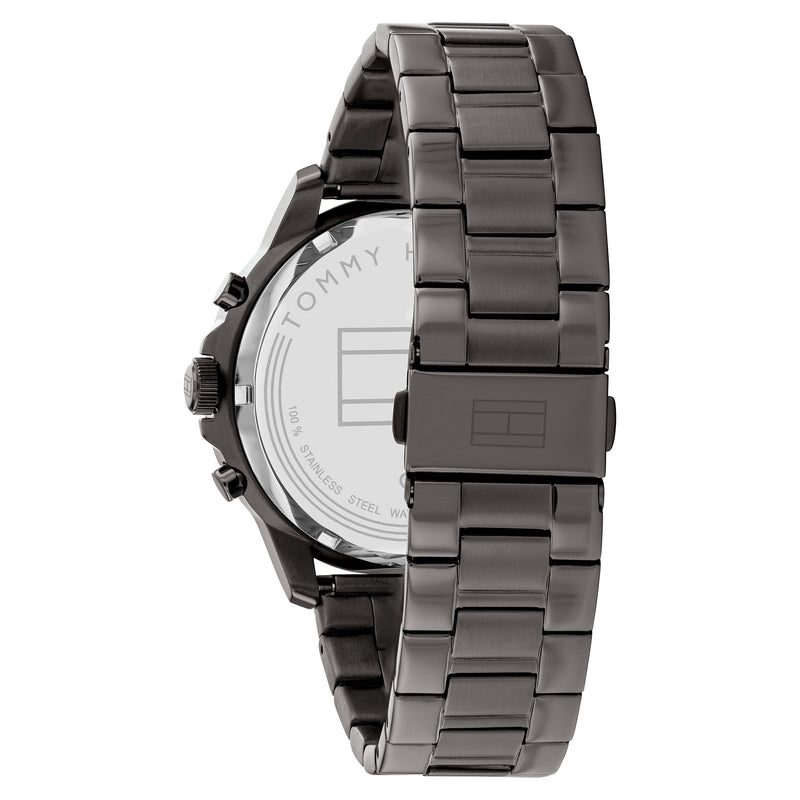 Tommy Hilfiger Grey Steel Dial Men's Multi-function Watch