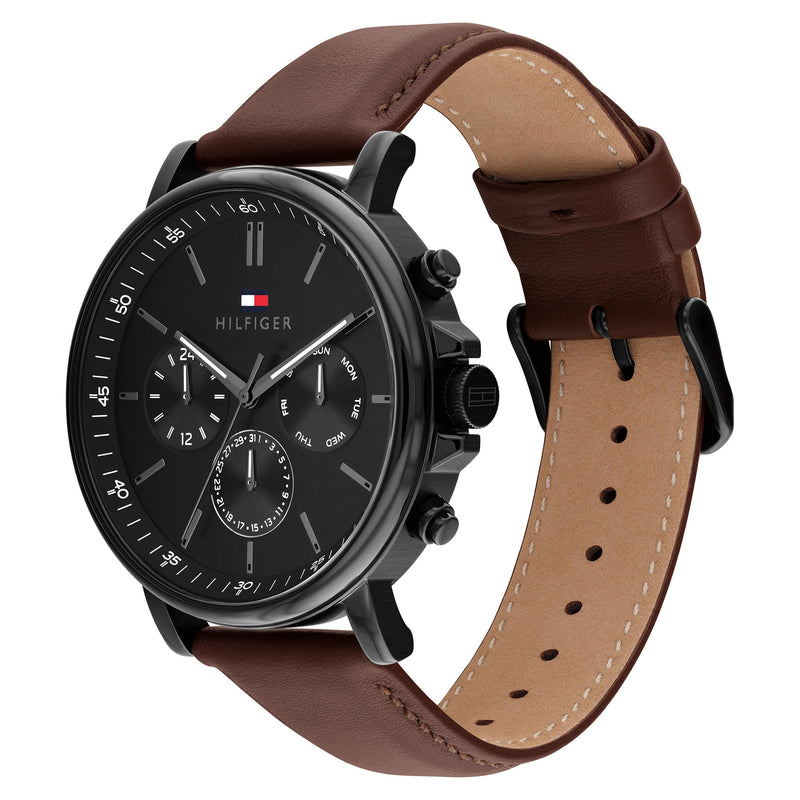 Tommy Hilfiger Tyson Day Date Brown / Black