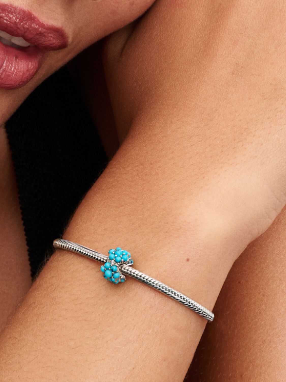 Pandora Turquoise-Coloured Ocean Charm