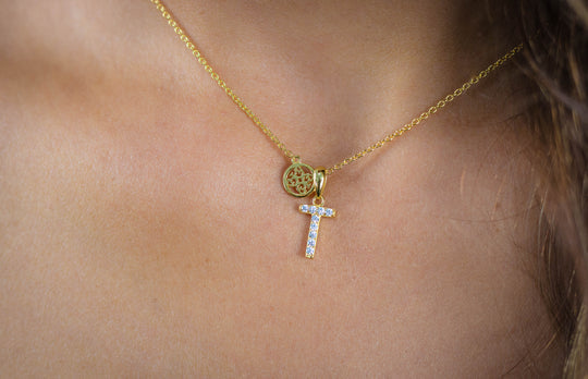 Georgini Luxury Letters A Initial Pendant