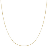 Ania Haie Silver Mini Bead Station Necklace