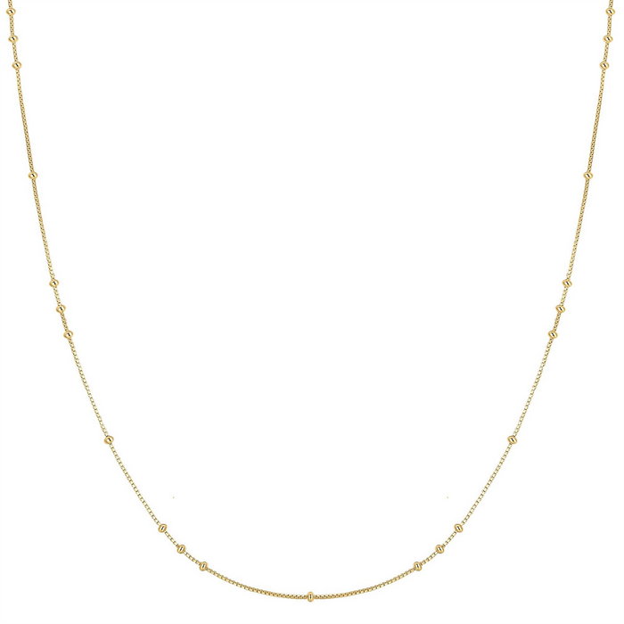Ania Haie Silver Mini Bead Station Necklace