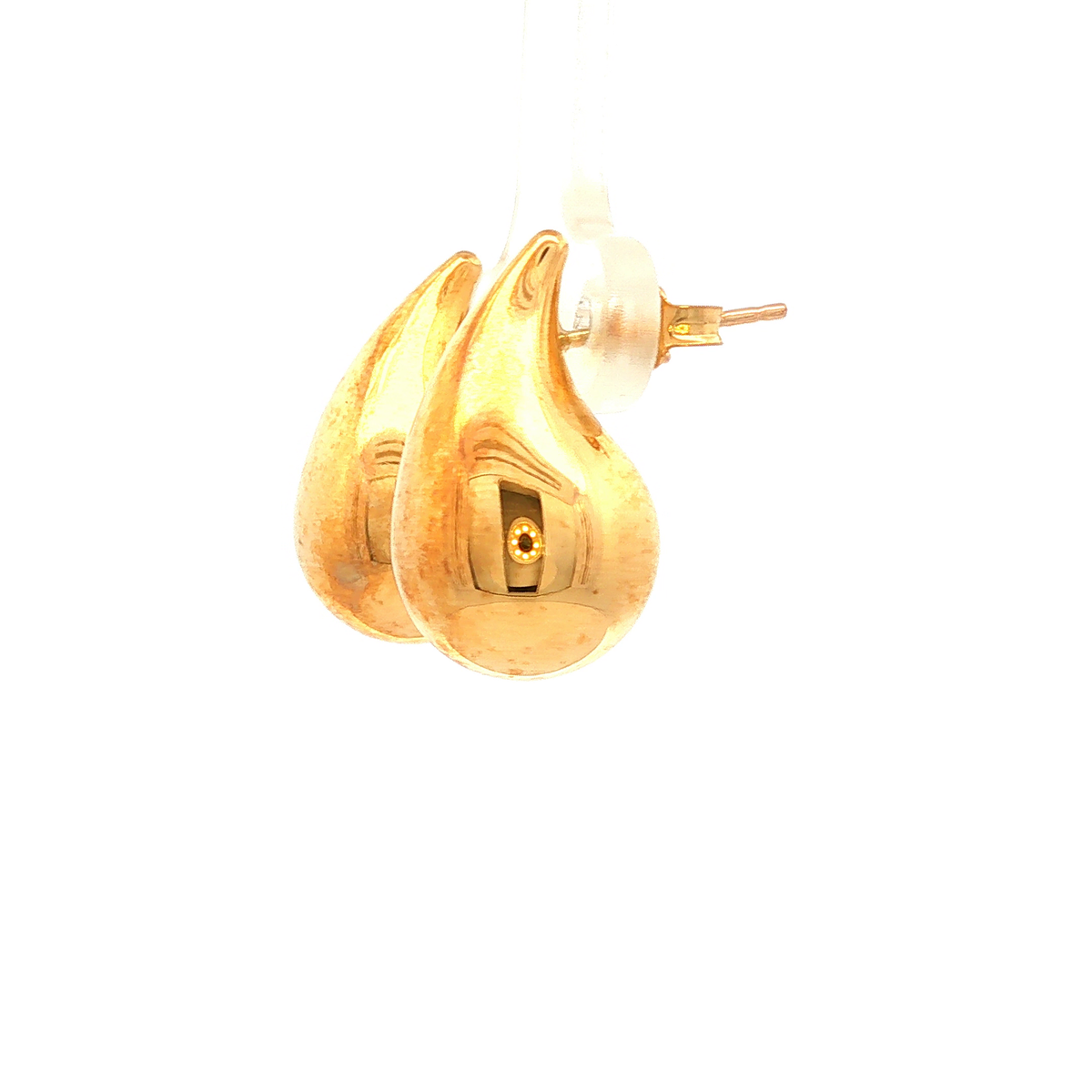 Bulbus Stud Large in Yellow Gold