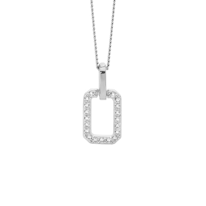 Ellani Open Rectangle Pendant