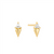 Ania Haie Triangle Cubic Zirconia Geometric Stud Ear Jackets