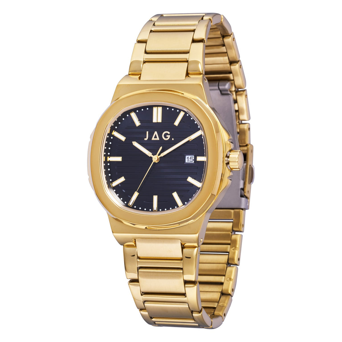 JAG Eaton Gold Stainless Steel Mens Watch J2847A