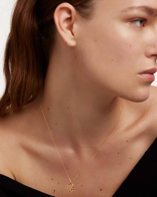 PDPAOLA Letters 2021 Z Necklace