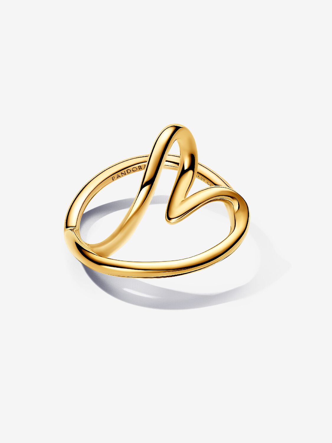 Organically Shaped Heart Ring
