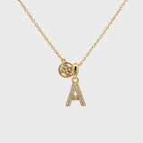 Georgini Luxury Letters A Initial Pendant