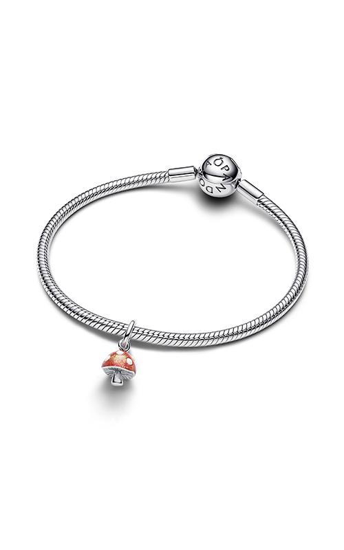 Pandora Glow-in-the-dark Mushroom Dangle Charm