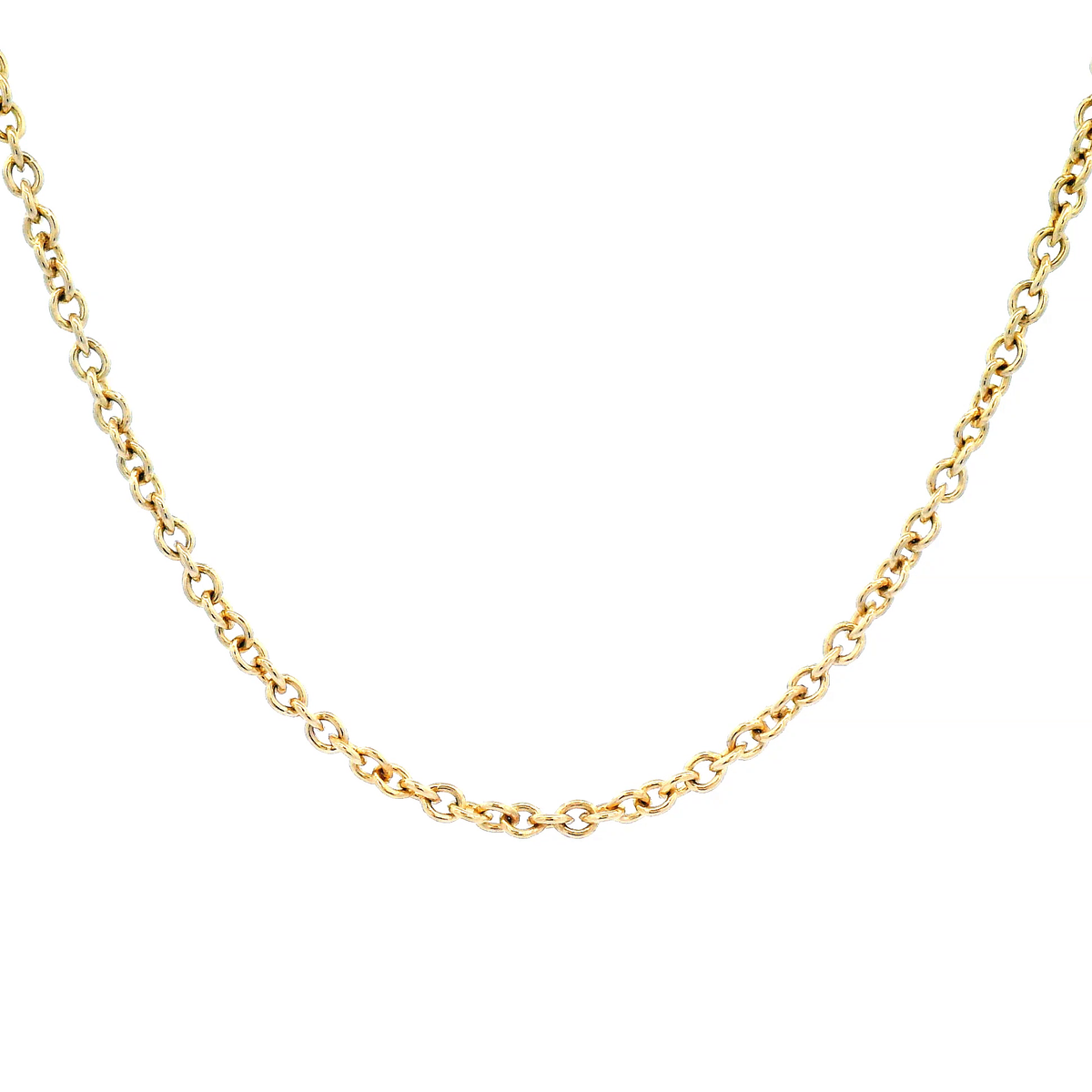 Cable Chain in 9 Carat Yellow Gold