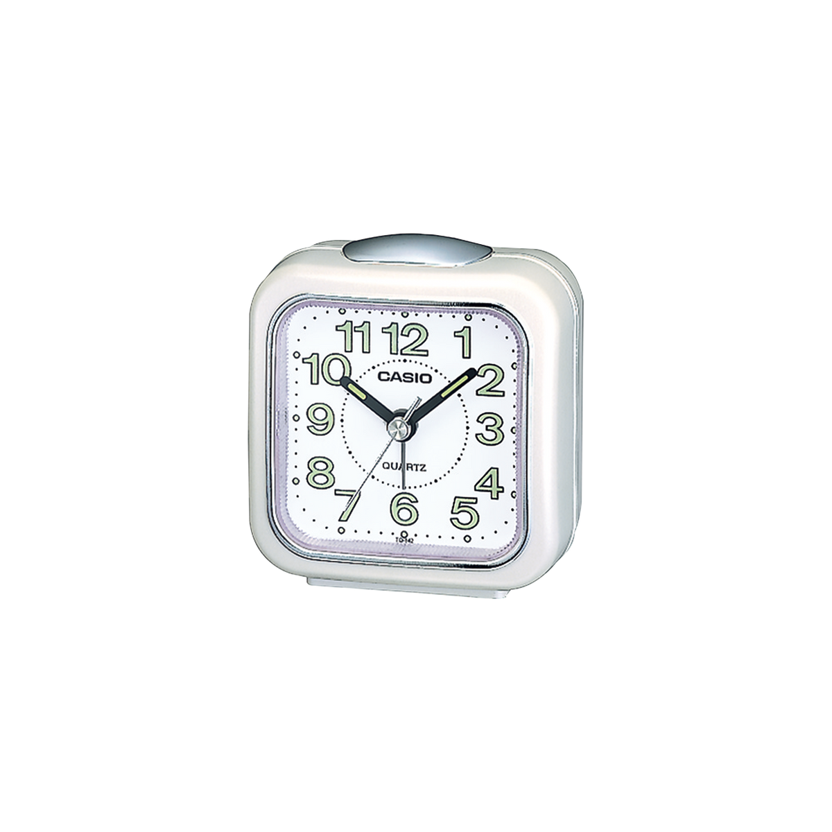 Casio Standard Traveller's White Resin Table Clock