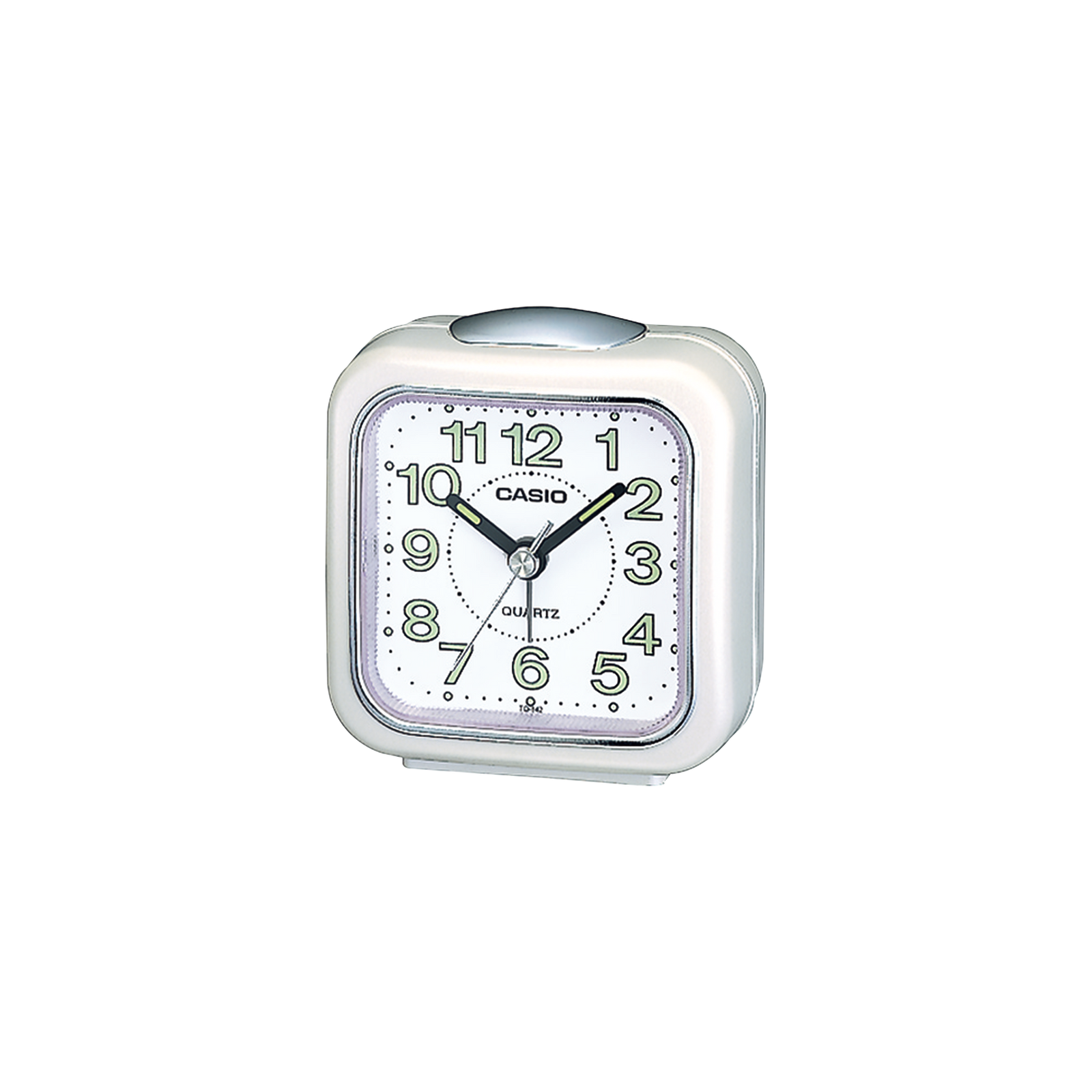 Casio Standard Traveller's White Resin Table Clock