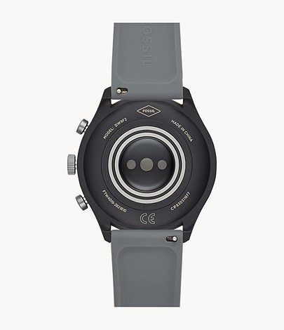 Fossil Sport Black Silicone Smartwatch