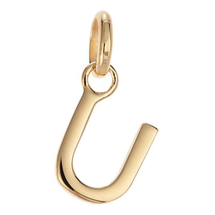 Kirstin Ash 18ct Gold Vermeil Outline Initial 'S'
