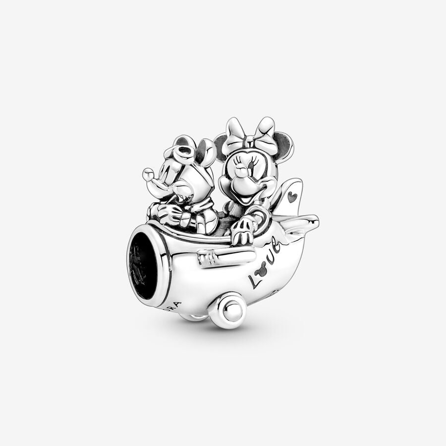 Pandora Disney Mickey & Minnie series, Mickey and Minnie airplane travel charms