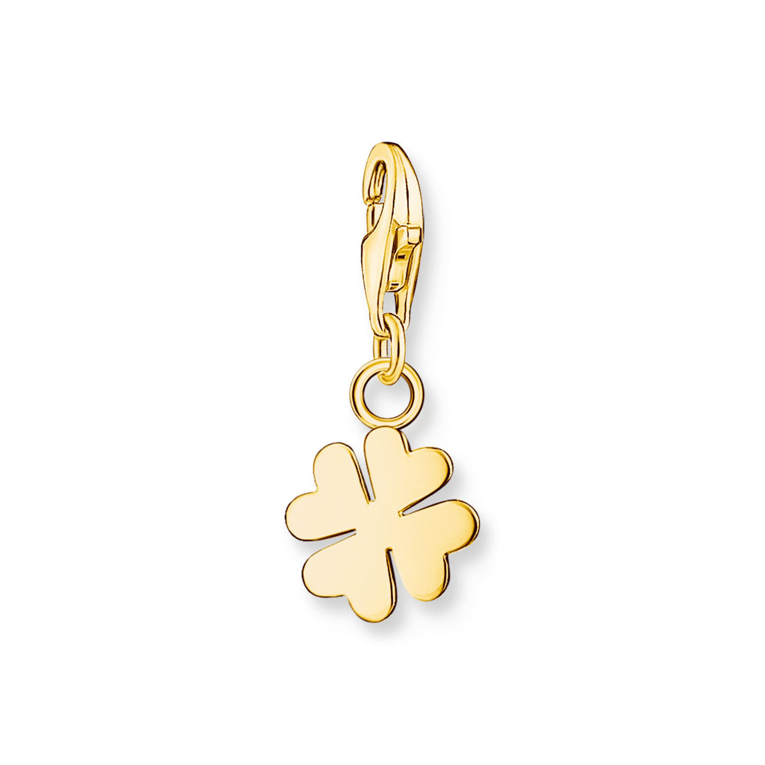 Thomas Sabo Charmista Pendant Cloverleaf Gold Plated