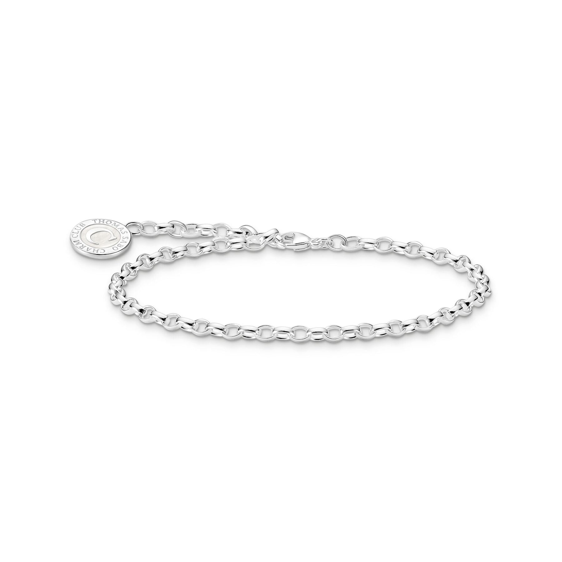 Thomas Sabo Charmista Bracelet With Cold Enamel Silver 19cm
