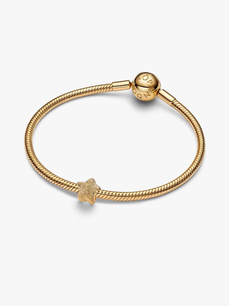 Pandora Textured Mini Star Charm