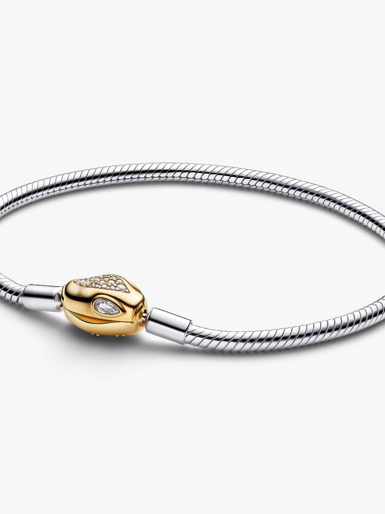 Pandora Snake Clasp &amp; Chain Bracelet