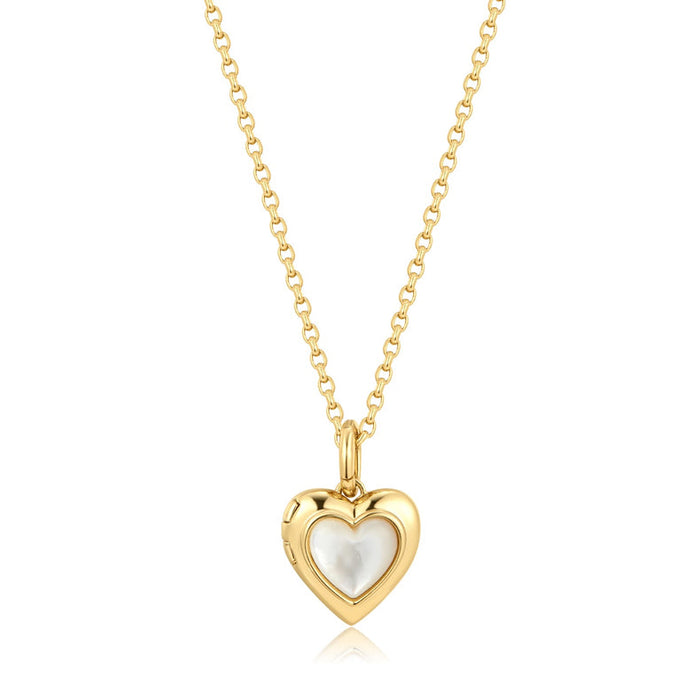 Ania Haie Mother's Day Heart Locket Necklace