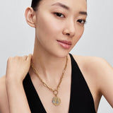 Pandora Libra Zodiac Oversized Medallion Charm
