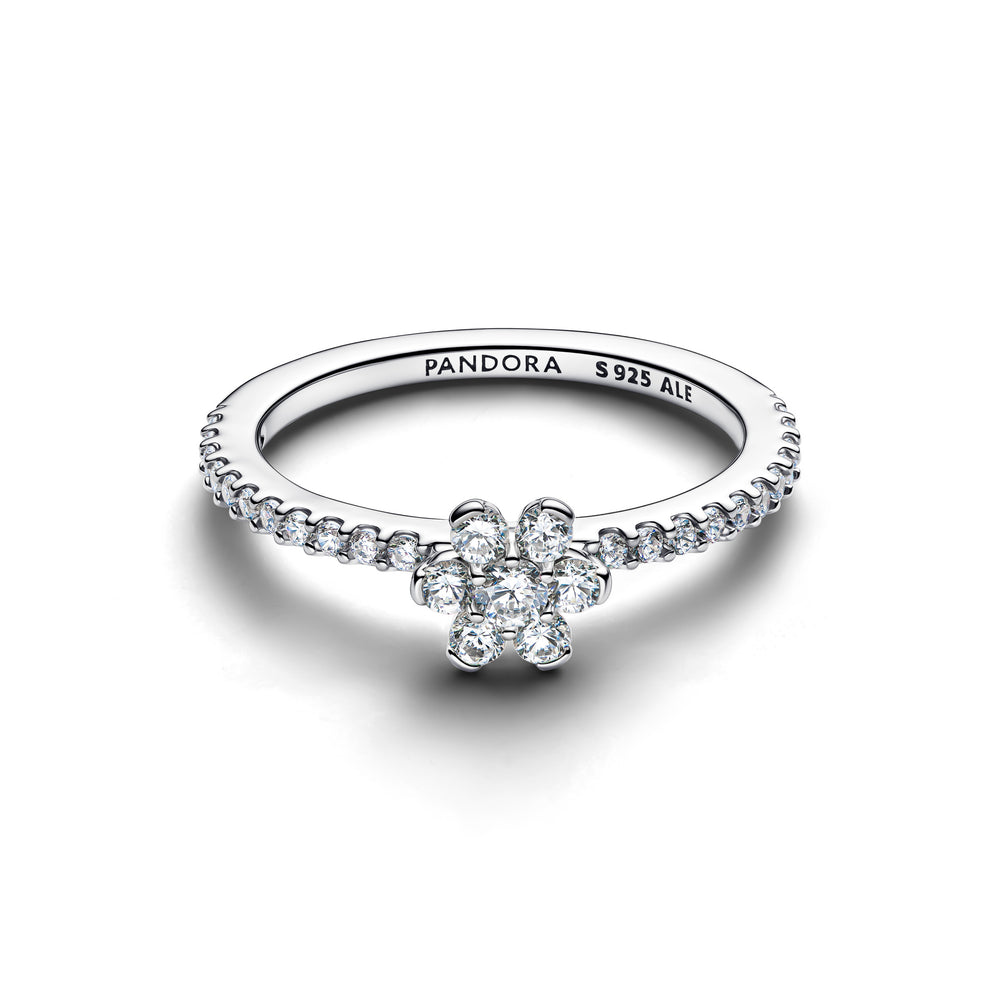 Pandora Sparkling Flower Ring