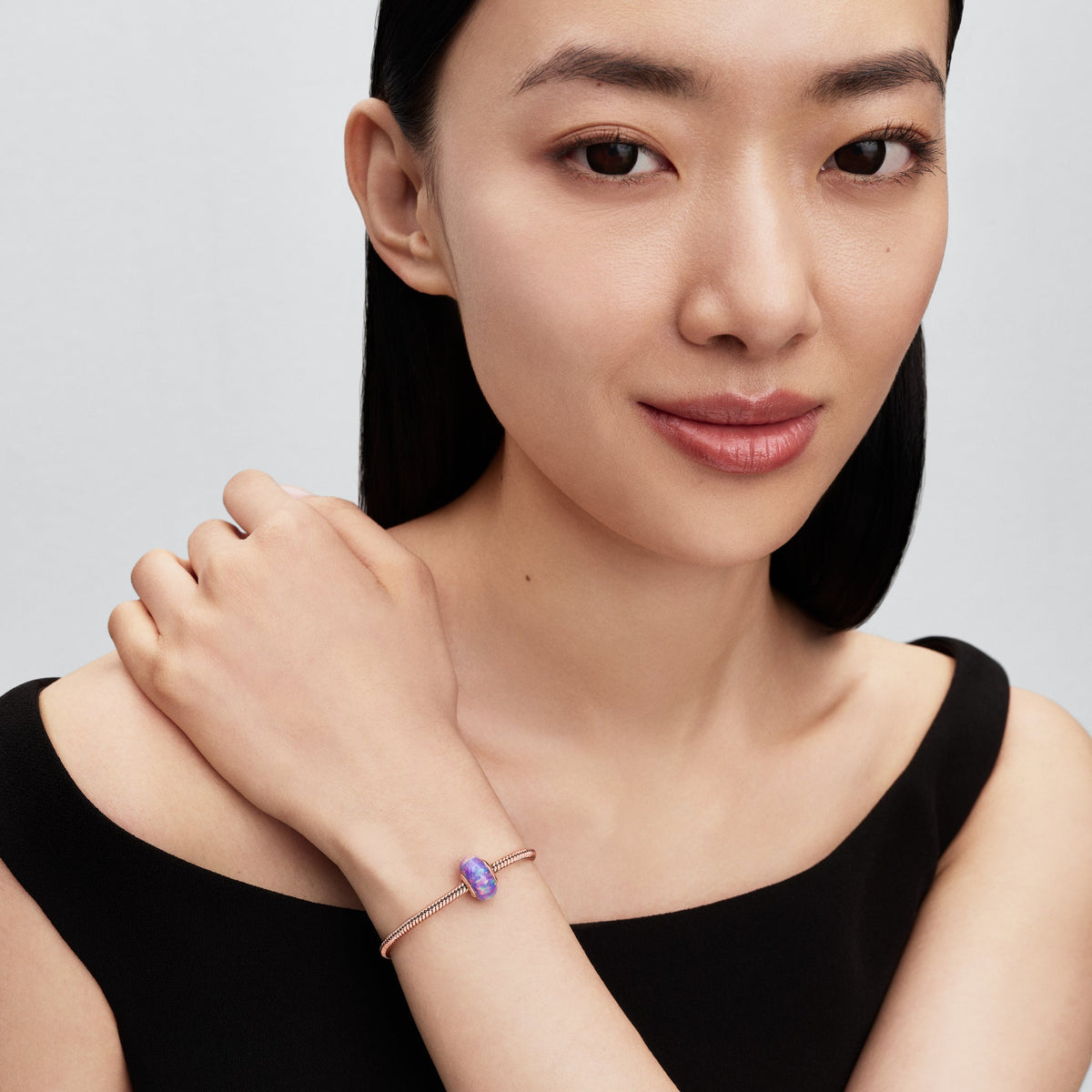 Pandora Opalescent Purple Charm