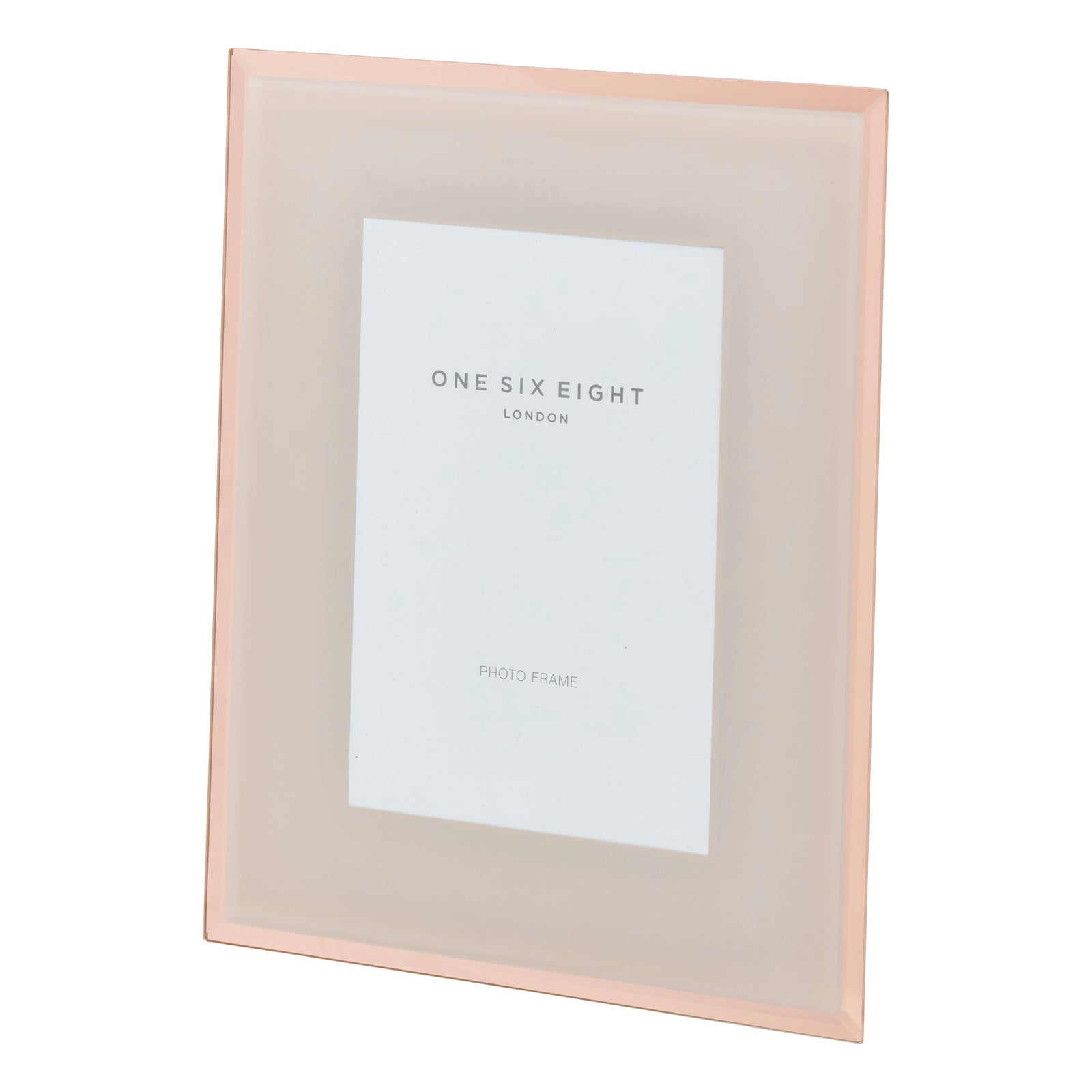 Clara 6 X 4 Blush Glass Photo Frame