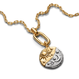 Sun & Moon Oversized Medallion Charm