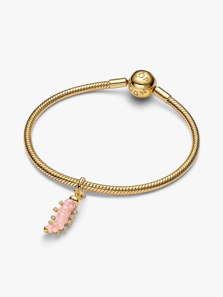 Pandora Pink Caterpillar Charm