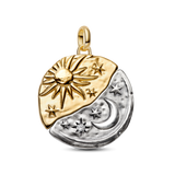 Sun & Moon Oversized Medallion Charm
