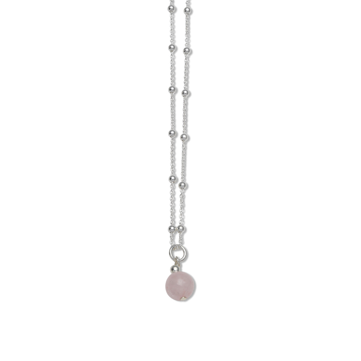 Von Treskow Rosario Necklace With Rose Quartz