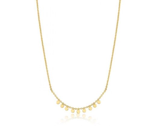 Ania Haie Glow Dangle Disc Necklace