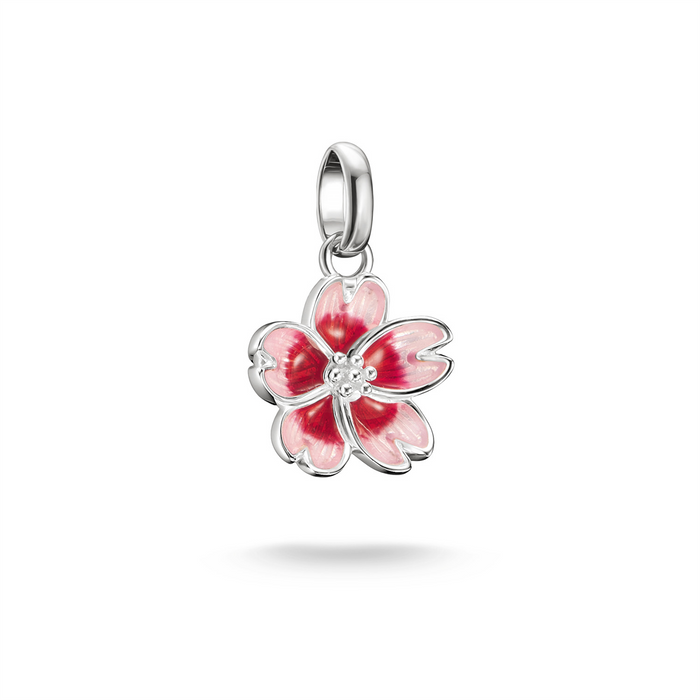 Thomas Sabo Connect Charm Pendant Cherry Blossom