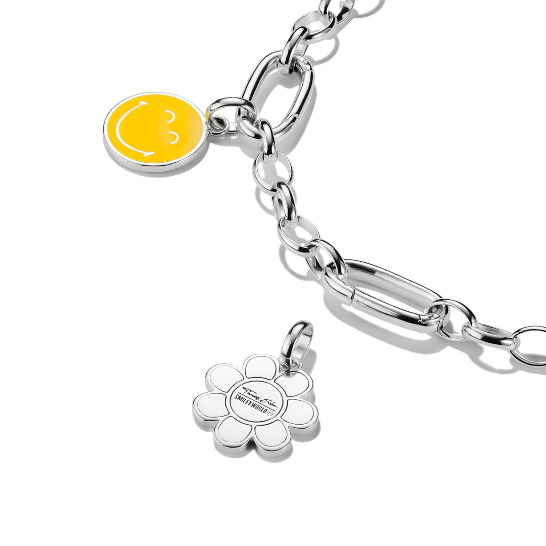 Thomas Sabo Silver SMILEYWORLD Daisy Charm Pendant