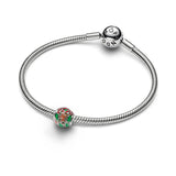 Pandora Openwork Holiday Charm - Platinum Plated