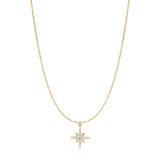 Ania Haie Gold Sparkling Nova Star Necklace