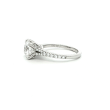 Engagement Ring Above Love Lab Grown Diamond