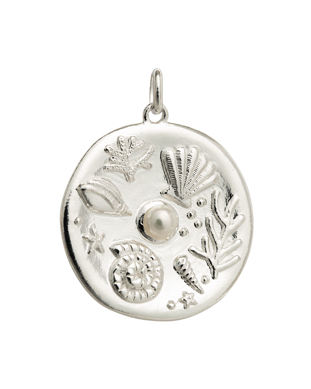 Kirstin Ash By The Sea Coin in Sterling Silver