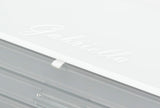 GABRIELLA White Large Jewellery Box