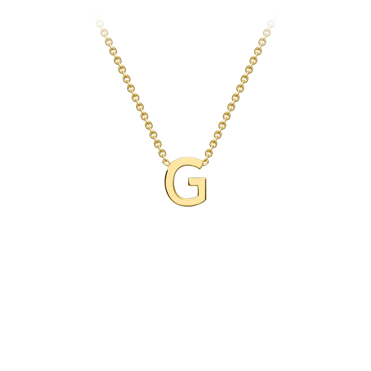 9ct Petite Initial Necklace