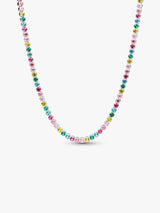Pandora Rainbow Tennis Necklace