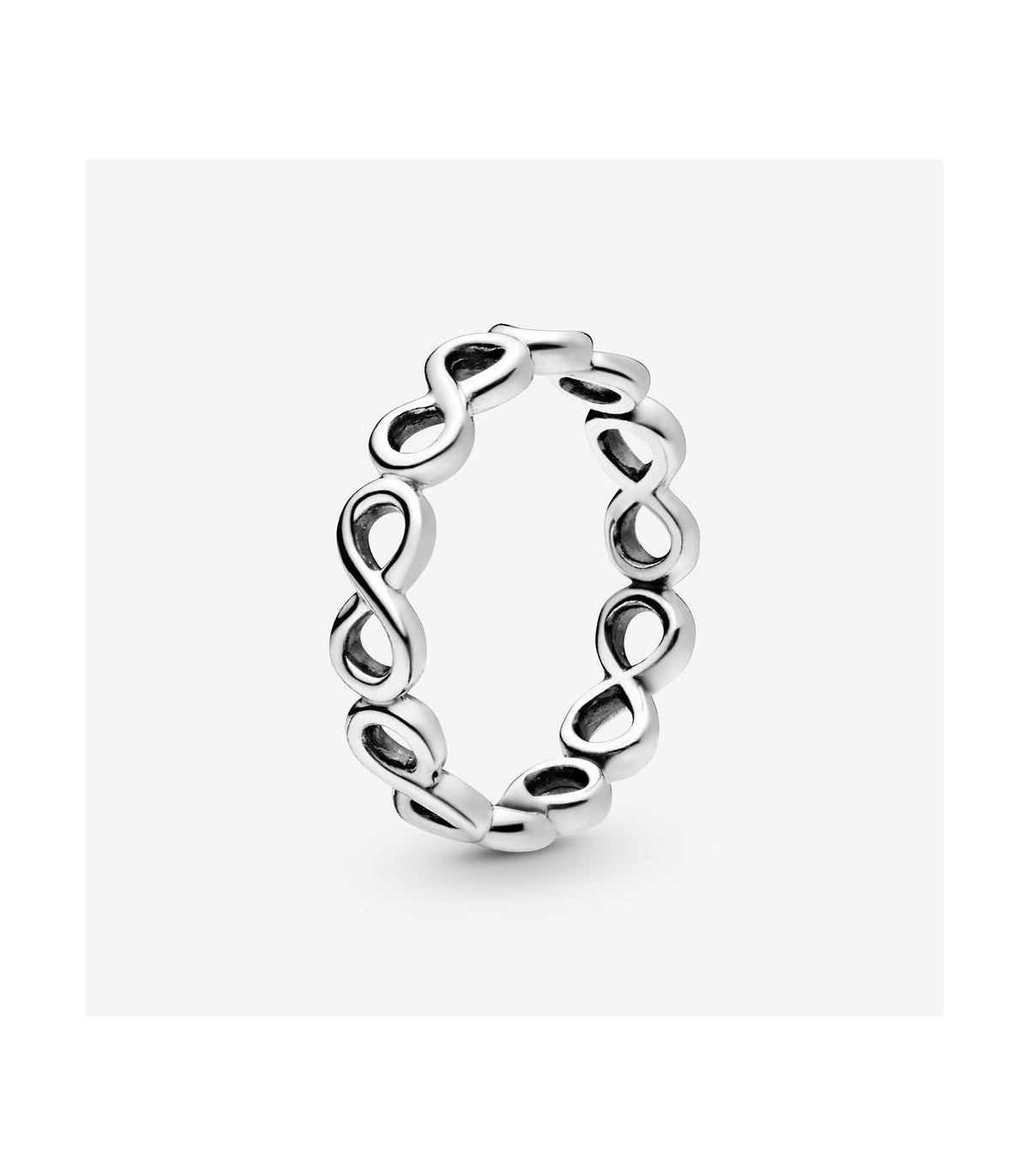 Moon sterling silver ring