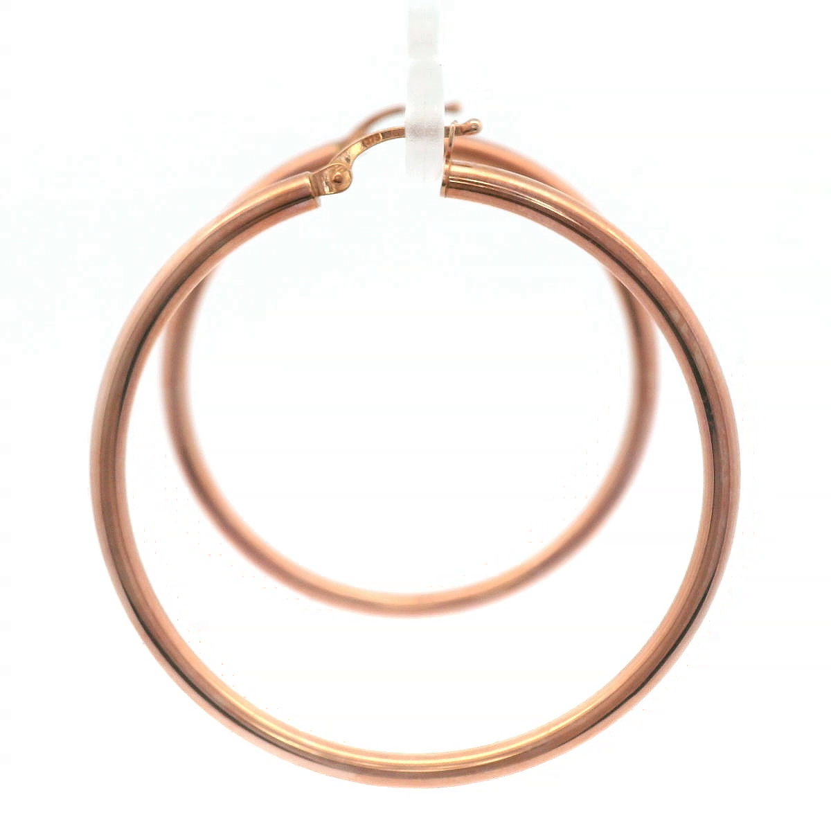 Hoop Earing in Rose Gold