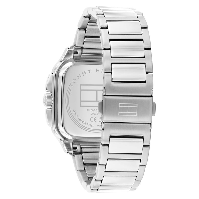 Tommy Hilfiger Stainless Steel Blue Dial Multi-function Men's Watch