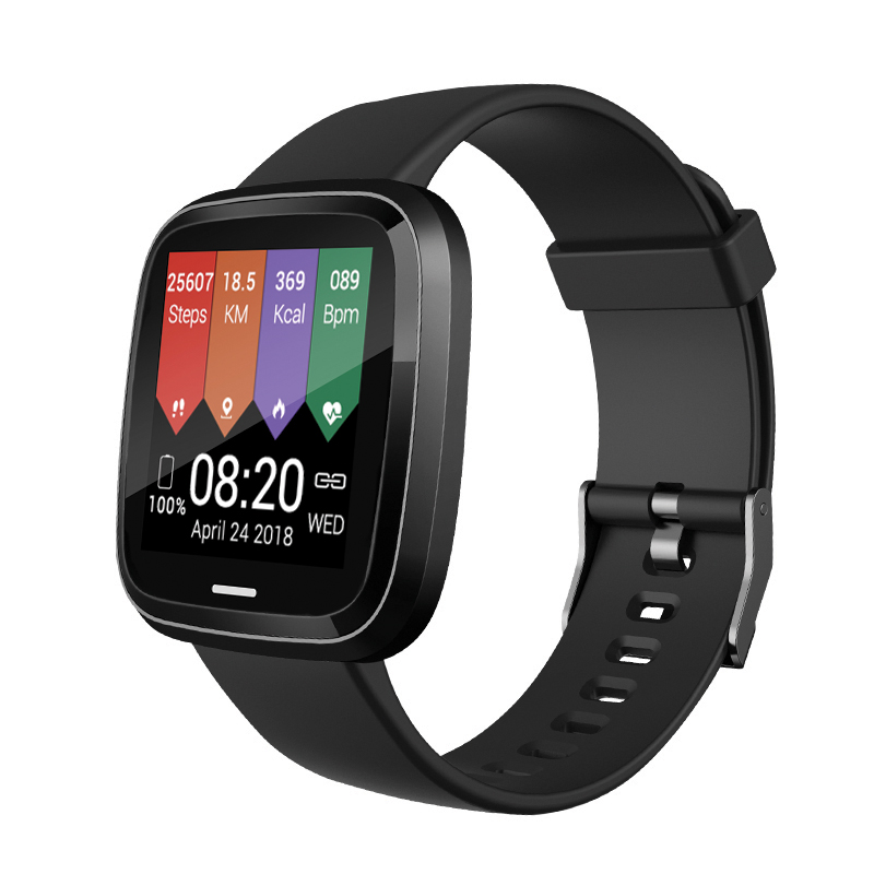 Cactus Black Quad Smart Watch